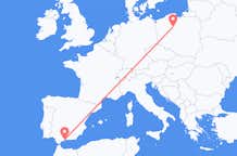 Flights from Bydgoszcz to Málaga