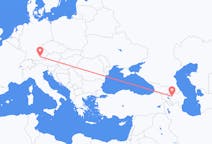Flüge von Gəncə, Aserbaidschan nach München, Deutschland