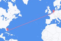 Flyrejser fra Bimini, Bahamas til Eindhoven, Holland