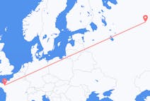 Flights from Syktyvkar, Russia to Rennes, France