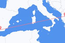 Flights from Granada to Ohrid