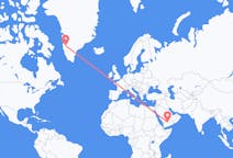 Flights from Sharurah to Kangerlussuaq