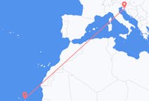 Flyg från Sal, Kap Verde till Rijeka