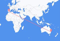 Flyrejser fra City of Newcastle, Australien til Malaga, Spanien