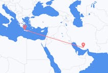 Flights from Lar, Iran to Chania, Greece