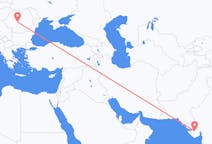 Flights from Rajkot, India to Sibiu, Romania