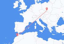 Flyg från Rabat, Marocko till Katowice, Polen