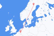 Flights from Arvidsjaur, Sweden to Liège, Belgium