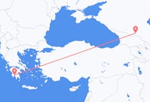 Fly fra Vladikavkaz til Kalamata