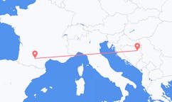 Flyreiser fra Tuzla, Bosnia-Hercegovina til Toulouse, Frankrike