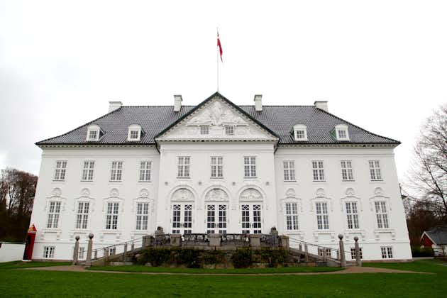 Photo of Marselisborg Palace is a royal residence of the Danish Royal Family in Aarhus, Denmark.