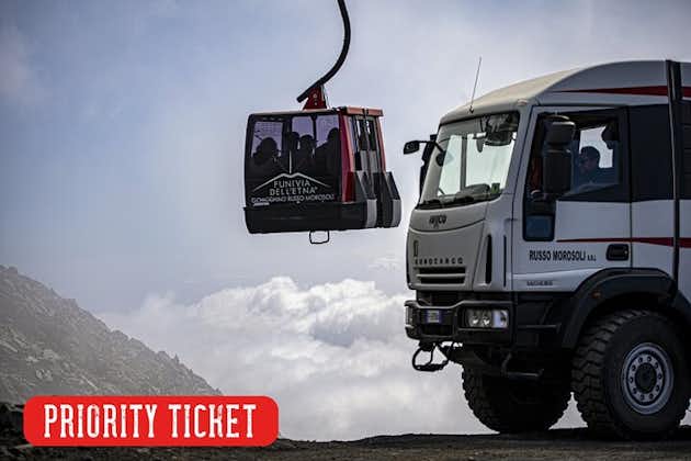 Monte Etna: venta de entradas oficial del teleférico