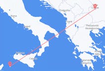 Vols depuis la ville de Sofia vers la ville de Pantelleria