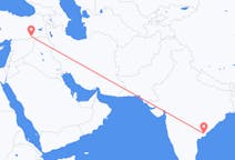 Fly fra Rajahmundry til Mardin