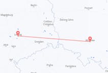 Flights from Wrocław in Poland to Leipzig in Germany