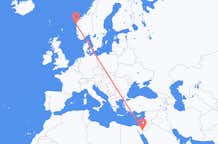 Flights from Aqaba to Florø