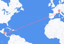 Flights from Managua to Genoa
