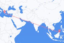 Flights from Sandakan, Malaysia to Kalamata, Greece