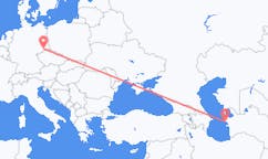Flights from Türkmenbaşy to Dresden