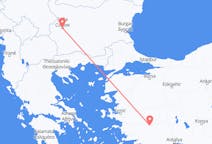 Flyrejser fra Sofia til Denizli