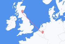 Flyrejser fra Edinburgh, Skotland til Liege, Belgien