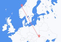 Flights from Kristiansund, Norway to Baia Mare, Romania