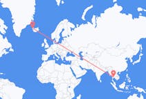 Flights from Bangkok, Thailand to Ísafjörður, Iceland