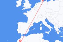 Flyrejser fra Ouarzazate, Marokko til Lübeck, Tyskland
