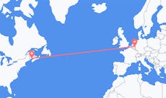 Flights from Saint John to Maastricht