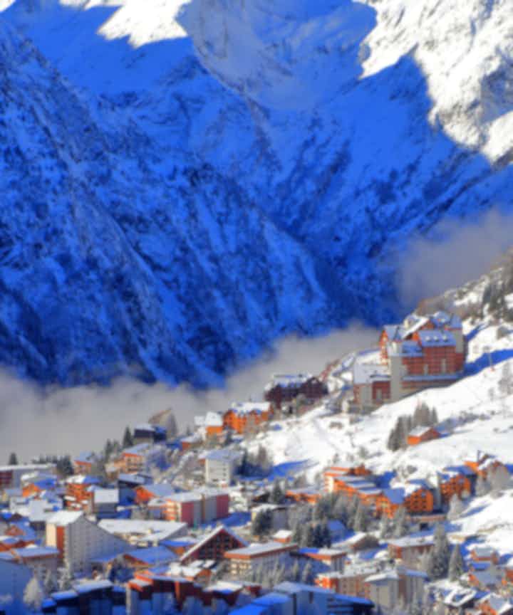 Parhaat hiihtomatkat Les Deux Alpesissa Ranska