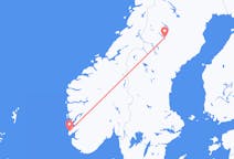 Flights from Haugesund, Norway to Vilhelmina, Sweden
