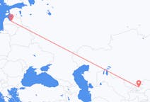 우즈베키스탄 나만간에서 출발해 라트비아 리가로(으)로 가는 항공편
