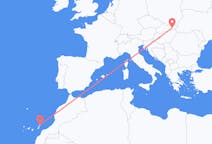 Flights from Lanzarote in Spain to Košice in Slovakia