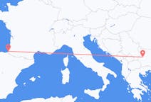 Flights from Sofia, Bulgaria to Biarritz, France
