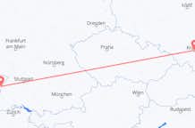 Flyrejser fra Strasbourg til Krakow