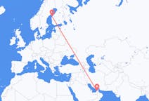 Flights from Dubai in United Arab Emirates to Vaasa in Finland