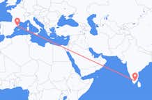 Flights from Madurai to Barcelona
