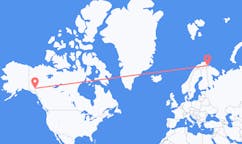 Flights from Whitehorse, Canada to Kirkenes, Norway