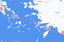Flyreiser fra Kastellorizo, Hellas til Athen, Hellas