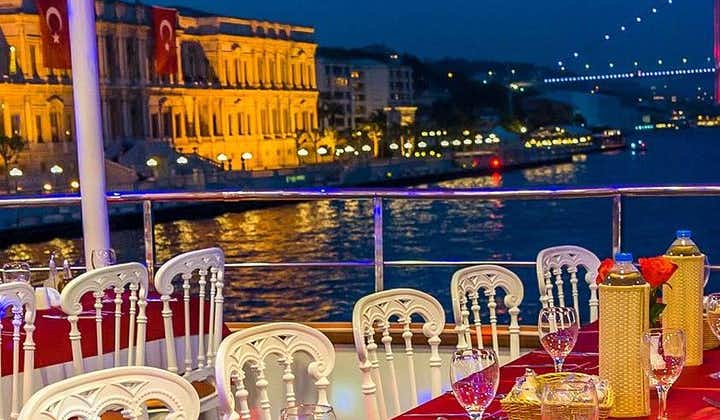 Bosphorus Dinner Cruise with Turkish Music and Live Performances