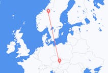 Flights from Bratislava to Roros