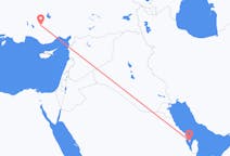 Flyreiser fra Bahrain Island, til Konya