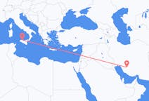 Рейсы из Шираз, Иран в Палермо, Италия