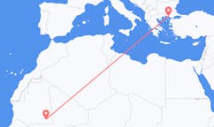 Flyreiser fra Nema, til Alexandroupolis