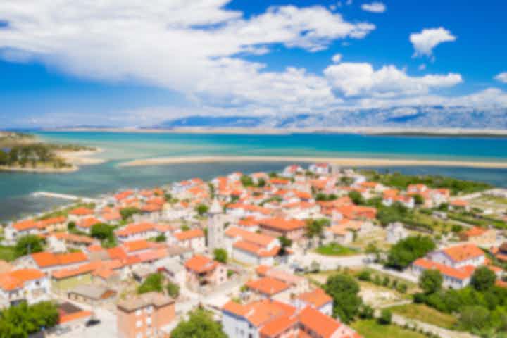 Parhaat rantalomat Grad Ninissä Kroatia