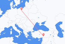 Flights from Kahramanmaraş, Turkey to Bydgoszcz, Poland