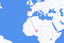 Flyrejser fra Kaduna, Nigeria til Porto, Portugal