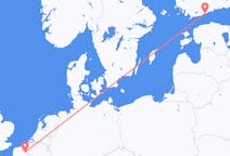Vluchten van Helsinki, Finland naar Rijsel, Frankrijk