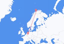 Flyrejser fra Sørkjosen, Norge til Köln, Tyskland