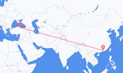 Flights from Huizhou to Samsun